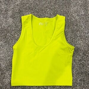 Lime Green Women's Tank Top